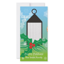Christmas Light  Photo Card