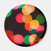 Christmas Lights Fridge Magnet