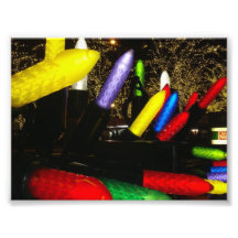 Christmas lights in Manhattan Photo
