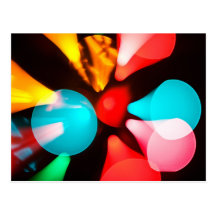 Christmas Lights On Steroids Post Card