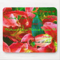 Christmas Lilies Mousepad