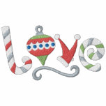 Christmas Love embroidered shirts