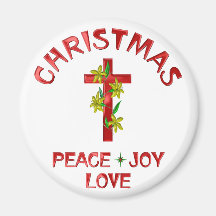 Christmas Love Fridge Magnet
