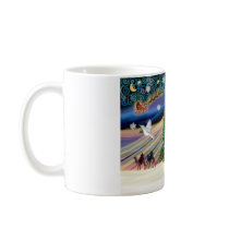 Christmas Magic Australian Cattle Dogs (two) Coffee Mug