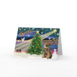 Christmas Magic Border Terrier cards
