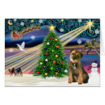 Christmas Magic Border Terrier Cards