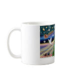 Christmas Magic Brittany Spaniel mugs