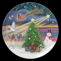 Christmas Magic plates