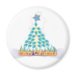 Christmas Magnets: Fish Christmas Tree