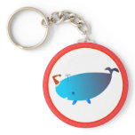 Christmas Magnets Key Chains Buttons: whale keychains