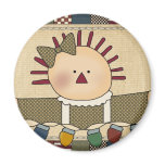 Christmas Magnets: Simple Joys Annie