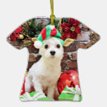 Christmas - Maltese - Quinn Ornament