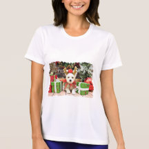 Christmas - Maltese X - Mugsy T Shirts