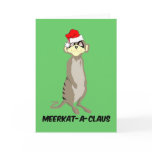 Christmas meerkat cards