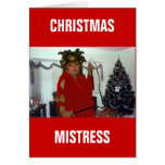 CHRISTMAS MISTRESS cards