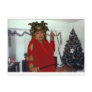 CHRISTMAS MISTRESS POST CARD