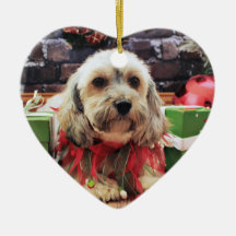 Christmas - Mixed Breed - Ginger Christmas Ornament