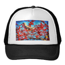 Christmas Mockingbird Trucker Hats