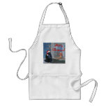 Christmas Monkey Apron