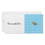 Christmas monkey blue snowflakes