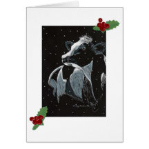 Christmas Moo Greeting Card