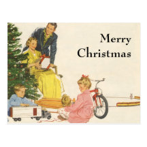Christmas Morning Post Cards