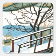 Christmas Morning Sticker
