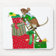 Christmas Mouse - Christmas Mousepad