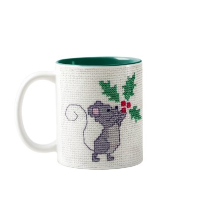Christmas Mouse Mug by naturegirl7