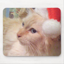 Christmas Mouse Pad from Cokie the Cat