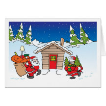 Christmas moving card