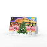 Christmas Music 2 - Brittany Spaniel cards