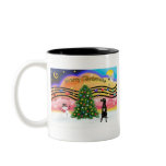 Christmas Music 2 - Great Dane (black uncropped) mugs