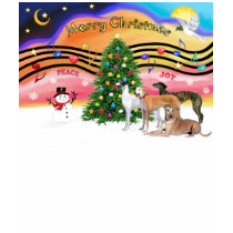 Christmas Music 2 - Greyhounds (four)
