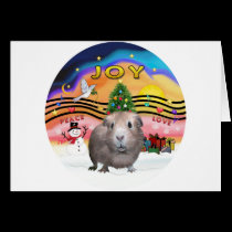 Christmas Music 2 - Guinea Pig 2 cards