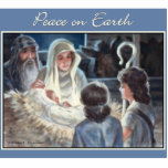 Christmas Nativity Scene Painting photo sculptures