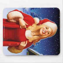 "Christmas Night" Close Up Mouse Mats