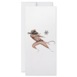 Christmas Ninja Mouse rack cards