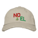 Christmas Noel Embroidered Hat embroidered hats