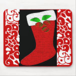 Christmas Noel Stocking Mousepad- Customisable