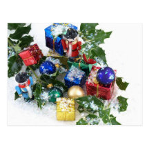 Christmas Nutcracker Ornaments Postcards