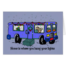 Christmas on the Road card