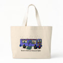 Christmas on the road totebag