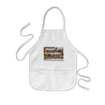 Christmas - One cold winter's morning Aprons