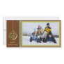 Christmas Ornament -Christmas photocard Personalized Photo Card