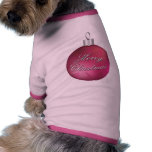 Christmas Ornament pet clothing