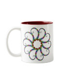 Christmas Ornament Fractal #1 mugs