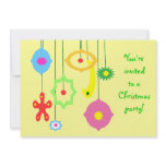 Christmas Ornaments Invitation