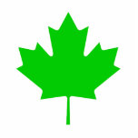 Christmas Ornaments Maple Leaf Green photo sculptures
