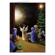 Christmas Pageant Greeting Cards